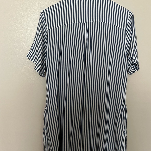Tommy Bahama Dress navy and white stripe - Picture 2 of 6
